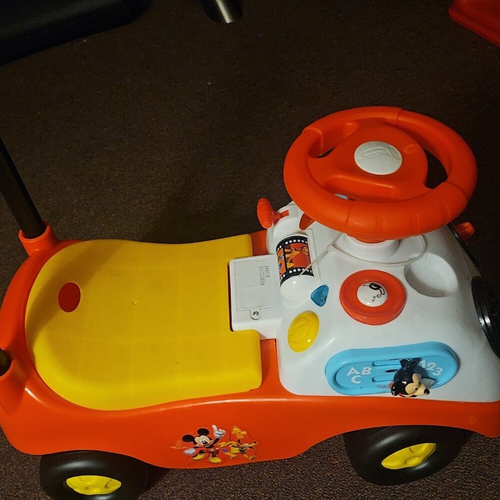 Ride on Mickey Mouse